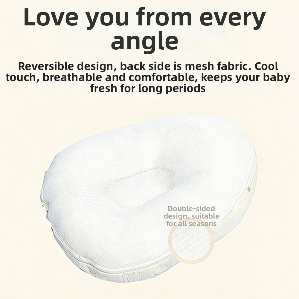 Nursing Pillow Breastfeeding - وسادة رضاعة ناعمة للأطفال مضادة للاختناق،