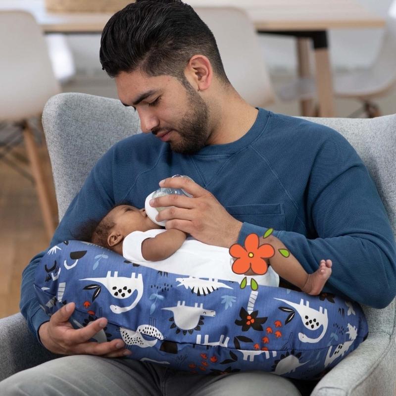 غطاء وسادة للرضاعة الطبيعية يس - مراجعة Nursing Pillow Breastfeeding وسعره